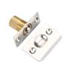 Adjustable Spring Invisible Ball Catch Latch for Wood Cabinet and Closet Doors Featuring Copper and Stainless Steel Components