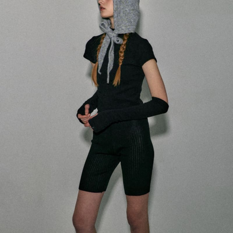 QUAFE MIXED RIBBON BALACLAVA_BLUE