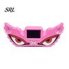 Vibration Sensor Window Light Demon Eye Car with Suction Cup, Solar Rechargeable Devil Easy Install Warning Lamp, LED Windshield Lamp for Auto, SUVs,