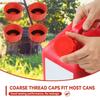 Universal Plastic Gas Can Caps Replacement Durable Coarse Thread Caps for Storage Transportation, Fuels Leak Prevention
