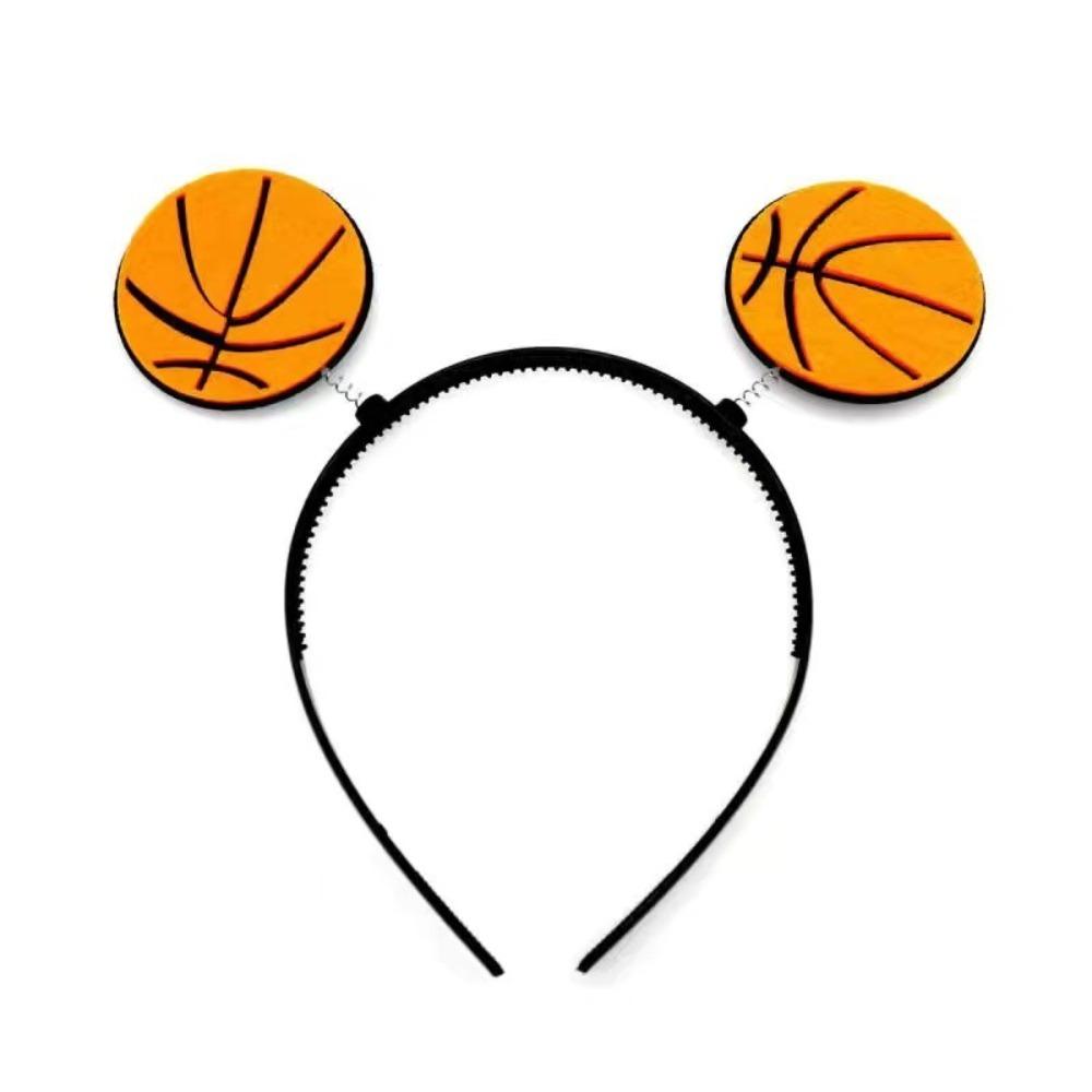 

Basketball Soccer Cheer Hair Bands Badminton Sport Hair Hoops Spring Headband Party basketball