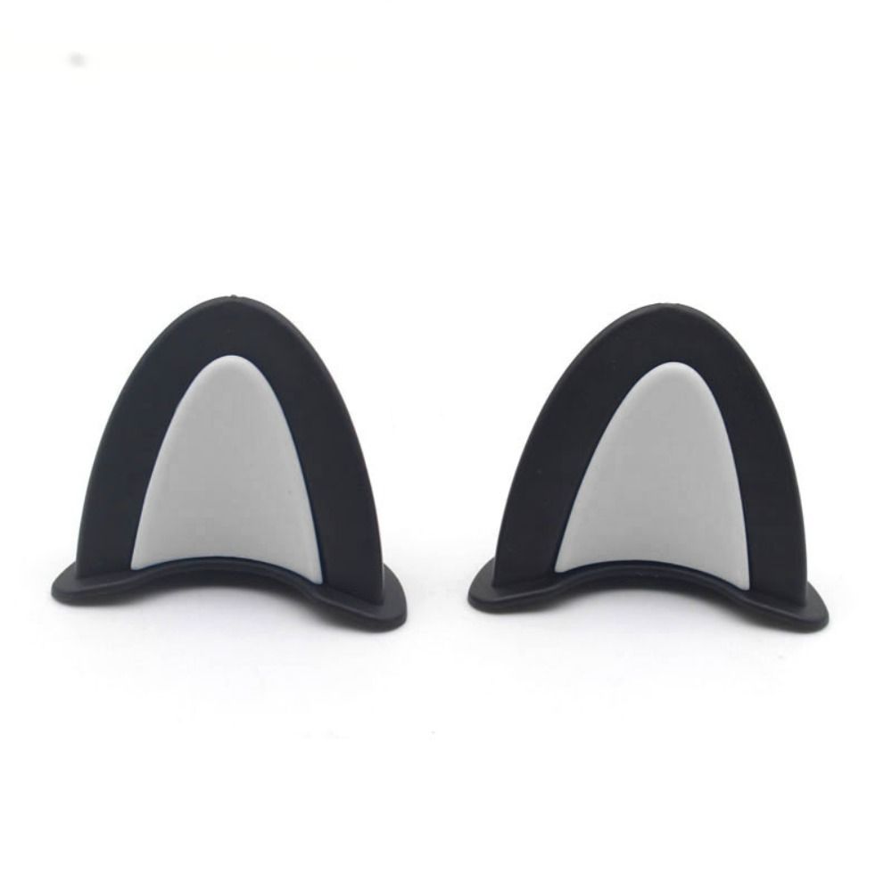 

Electric Car Motocross Stickers Helmet Decoration Helmet Cat Ears Motorcycle Helmet Cat Ears black-Gray
