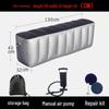 Inflatable Car Bed and Footrest for Rear Seat Use In Sedans and SUVs