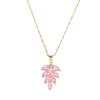 Necklace Leaf Shape Light Luxury Simple Valentine'S Day Gift Girlfriend Girlfriend Must Choose