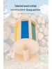 Montessori Wooden Coin Box Textile Drum Educational Toy for Ages 1-3