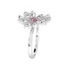 Swarovski Eternal Flower Flower Shape Design Metal Ring Women Silver 5642894