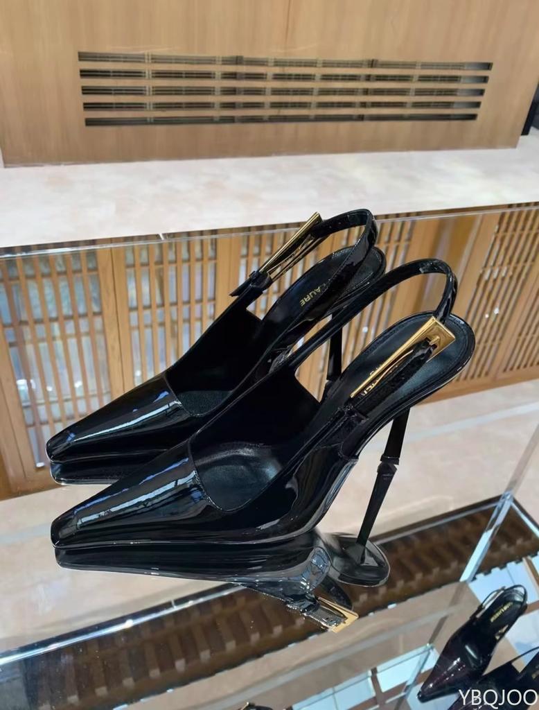 2026 Summer New Women's Fashionable High Heels shoes Hollow Black Style Pointed Fine Heel Sandals Simple Casual Women's Shoes