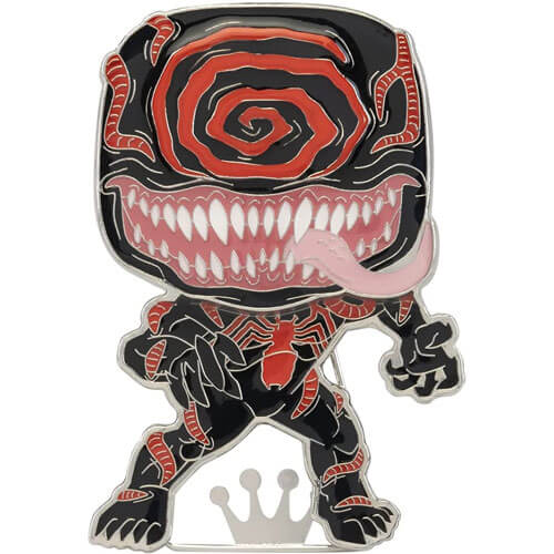 Venom Corrupted 4" Pop! Emaille Pin Chase Ships 1 in 6