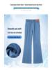 Women's Slimming High-Waist Tencel Denim Micro-Flare Pants - Spring/Summer 2026 Collection
