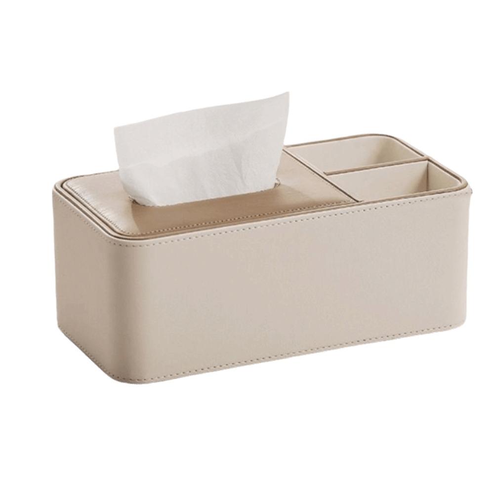 

PU leather Tissue Box Luxury Tissue Box Cover Household Tissue Storage Box Hotel Living Room Color 1