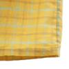 Stephens 60s Vintage Check Pattern Short Sleeve Shirt XL Yellow Men's Used