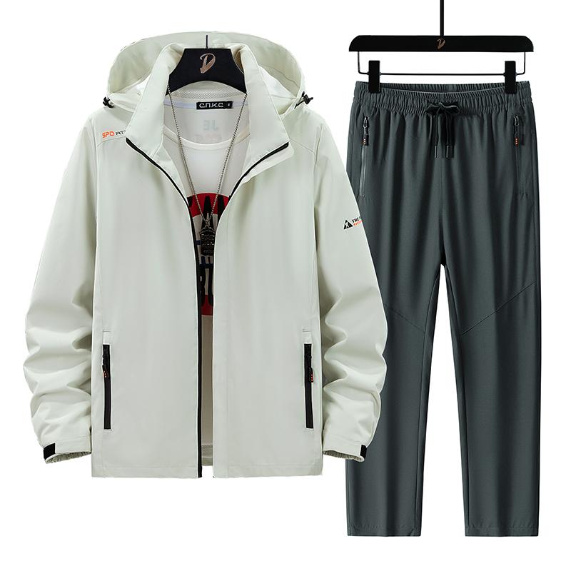 Charge Jacket Outdoor Hiking Suit Couple Set Spring and Autumn Jacket Men