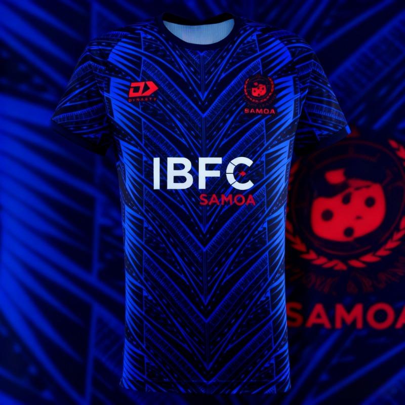 New 2026 Samoa Tonga Men's Rugby Jersey Short-sleeved Sports Jersey Samoa Rugby