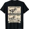 Lustiges Let's Eat Kids Satzzeichen retten Leben Grammatik T-Shirt