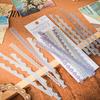 Autocollants Décoratifs en Dentelle Romantique PET pour Scrapbooking, Journal, Carnet, Cartes, Planificateur, Carnet, Photo, Album,