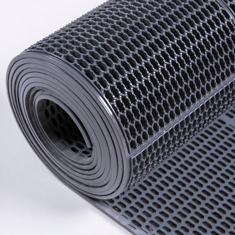 Durable PVC Anti-Slip Grid Floor Mat 0.9m x 1m