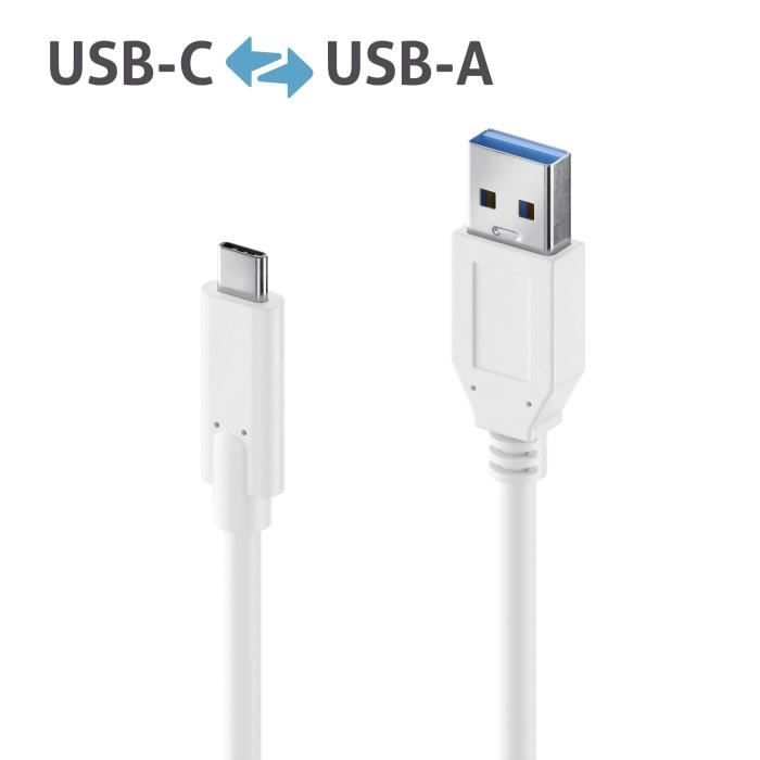 Câble usb - purelink - is2610-010 - 1 m - usb 3.2 gen 2 - usb c vers usb a