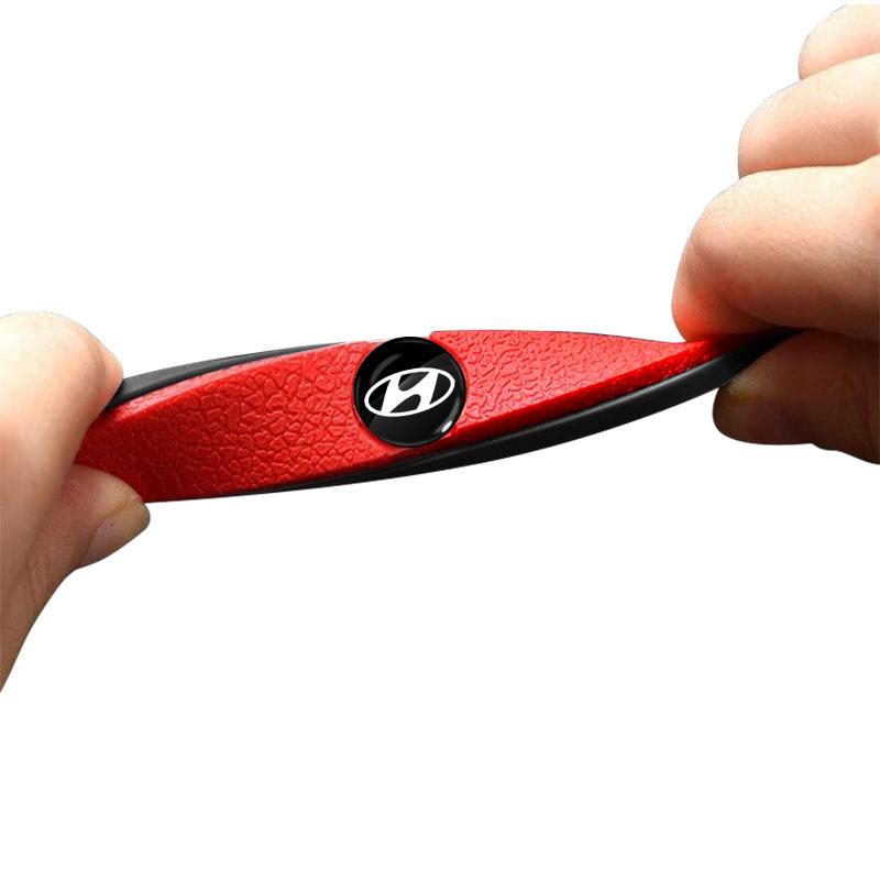 4 ks Ochranný proužek proti kolizi dveří auta Nálepka na ochranu zpětného zrcátka Pro Hyundai I30 I20 IX35 I40 Tucson Getz Sonata Veloster Elantra Solaris