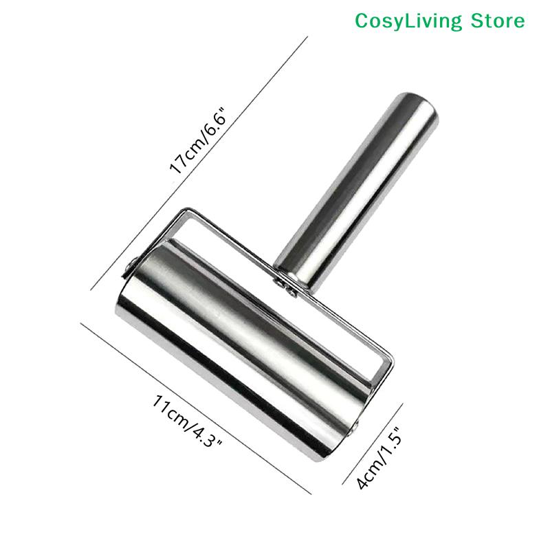 Double Head Rolling Pin Non-stick Dough Pastry Roller Noodles Pizza Pies Baking Tools Stainless Steel Kitchen Dumplings Machine