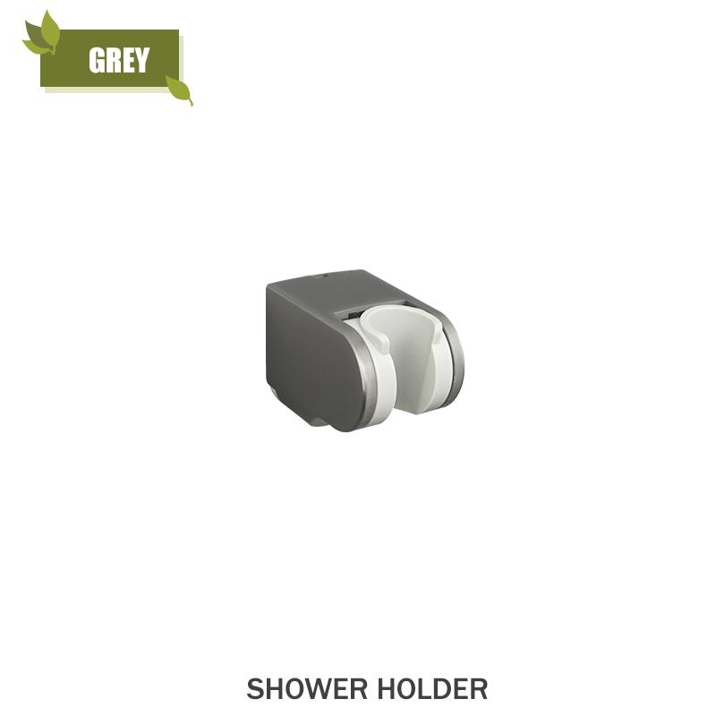 ABS Hand Shower Brushed Gold Chrome White Black 7 Modes Hand Held Shower Wall Mounted Adjustable Holder Hand Hold Shower Head