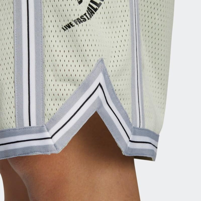 Adidas Neo Letter Logo Printed Breathable Casual Shorts Men shorts Beige HM2048