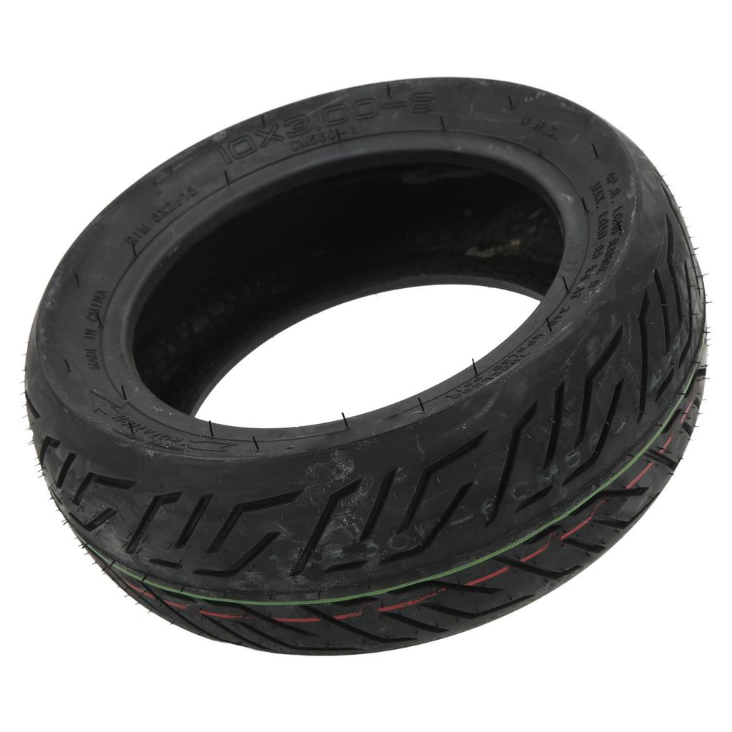 Electric Scooter Tire for 10x3.00 6 Scooters Outer Tires Elasticity Pressure Resistance Wear Resistant Rubber Tubeless