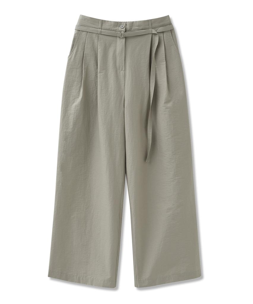 VIVACIOUS Idil Tuck Belted Pants_3 Colors