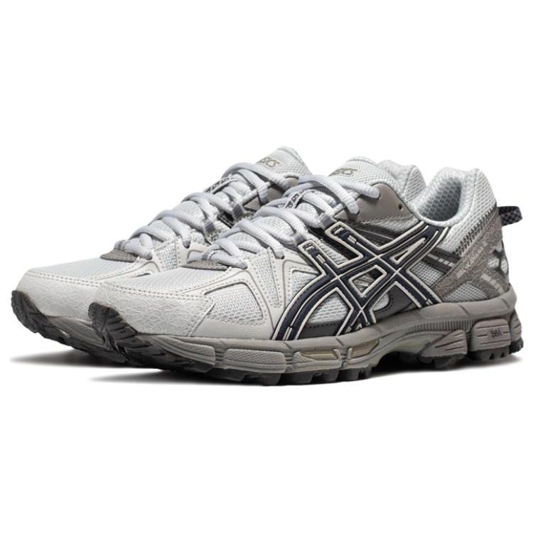 Asics Gel-Kahana 8 Low Top Running Shoes With Gel Cushioning System Women Running Shoes Gray Red 1012A978-031