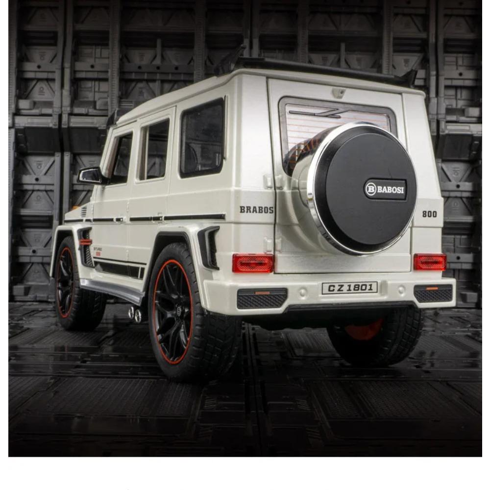 1/18 Mercedes Benz G800 Ordinary Version Without Spray Alloy SUV Diecast Model Collection Ornament Fine Birthday Gift for Friend