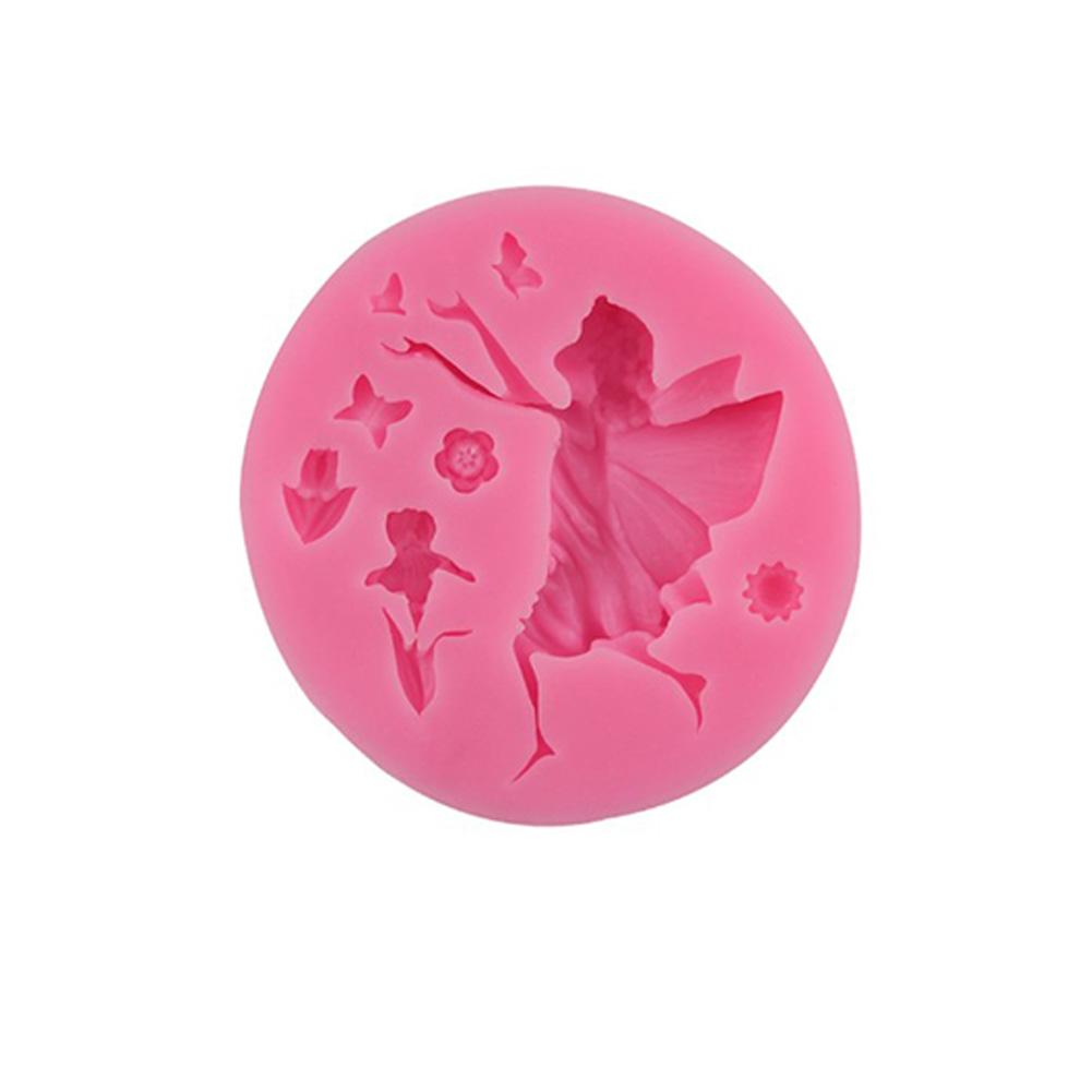 Силиконовая форма для выпечки Ангельские Перьевые Крылья Форма для мастики Шоколадные формы для выпечки Pink angel#0