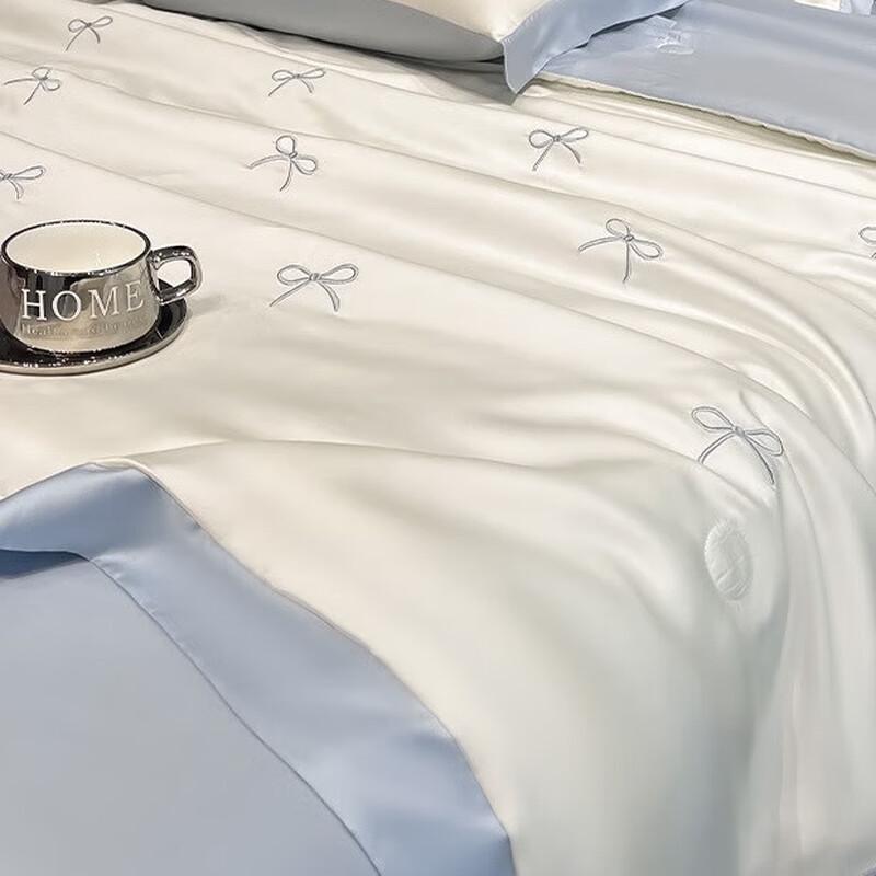 OEING Cool Washable Ice Silk Summer Quilt 200x230cm