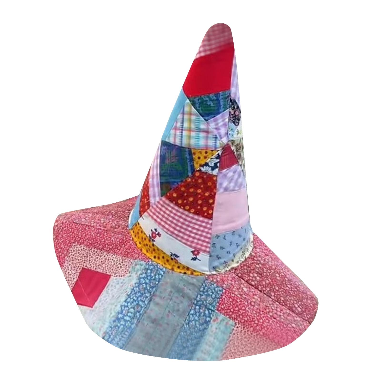 

Handmade Witch Hat, Halloween Witch Hat For Women,5pcs One Size