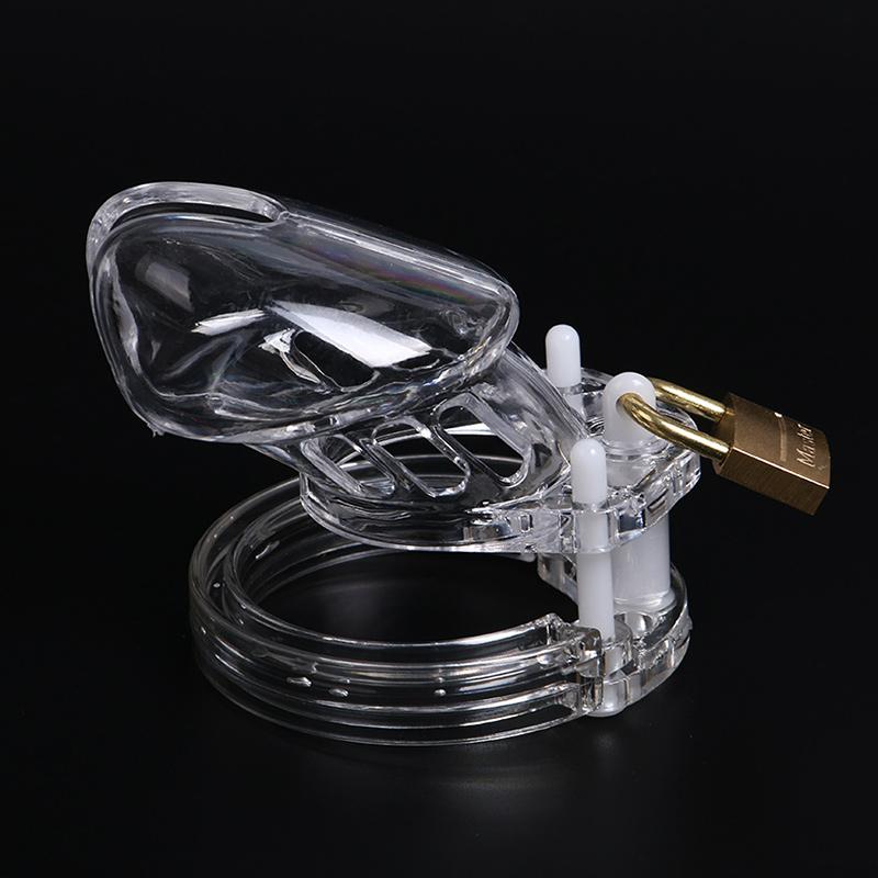 2021 Nová sada zařízení pro mužskou cudnost Cock Cage Penis Ring Bondage Belt Fetish Sex Dospělý