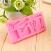 Lovely Silicone Cake Fondant Mold Topper Hammer Spanner Tools DIY Baking Moulds
