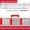 32mm 304 Stainless Steel Clothes Drying Rod for Balcony and Indoor/Outdoor Use