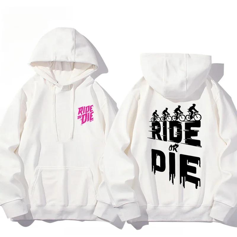 Mucoff Ride or Die Sweatshirt Mode Druck Essentials für männliche und weibliche Fans Herbst und Winter Kapuzenpullover