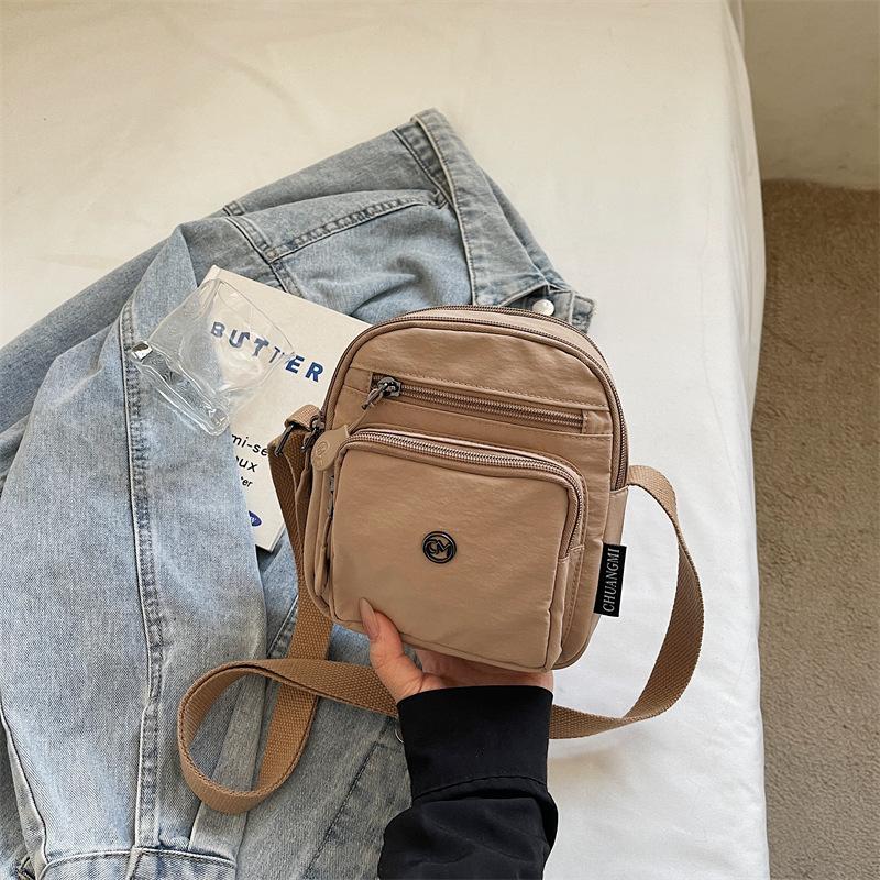Women's Bag Lightweight Nylon Shoulder Crossbody Bag Mobile Phone Bag