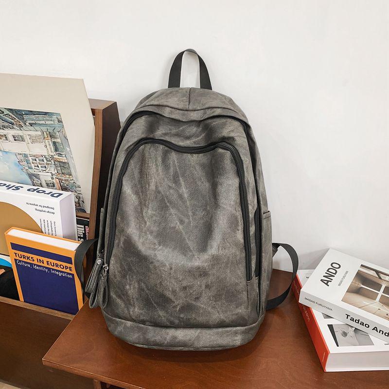 

Универсальный рюкзак из ПУ в корейском стиле для студентов – Модный дизайн для старшей школы и колледжа Standard