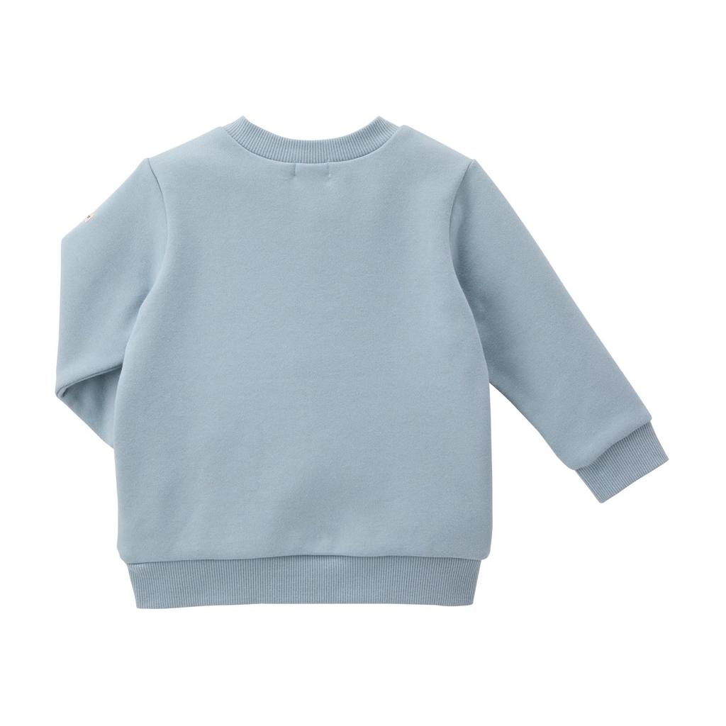 MIKIHOUSE HOT BISCUITS Sweatshirt for Boys and Size Storm Girls, Baby, Kids, 90cm, Blue, 70-5602-688