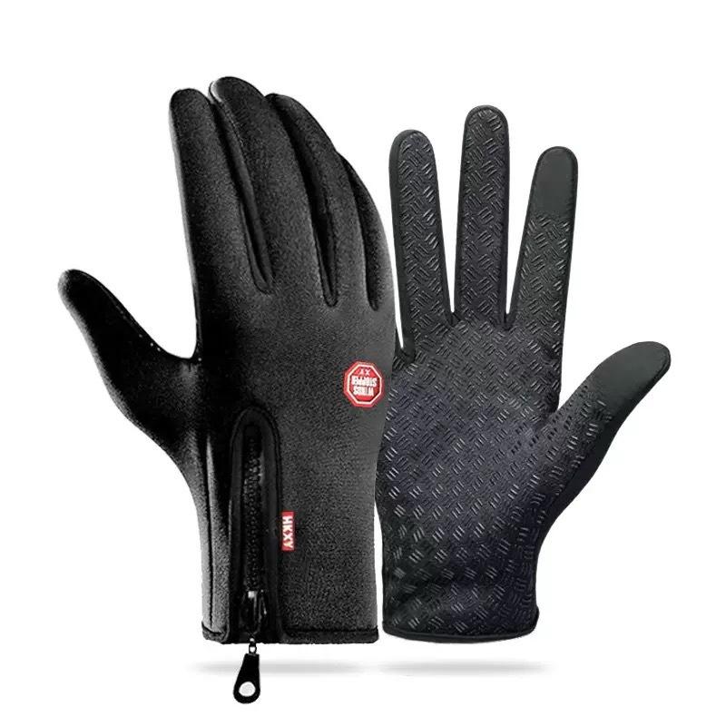 

can touch the screen, fleece and thicker to keep warm, autumn and winter electric vehicles are waterproof, windproof, non-slip and cold-proof M