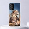 Lion Alpha Male Cub Soft Case For Samsung Galaxy A15 A14 A13 A12 A55 A54 A53 A52 Phone Cover A35 A32 A33 A25 A23 A22 A05S A04S G