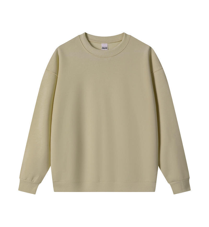 New Autumn and Winter Crew Neck Sweater Women's Loose Lazy Style Top Heavy Pullover Fashion Leisure School Style Multi-color Tide