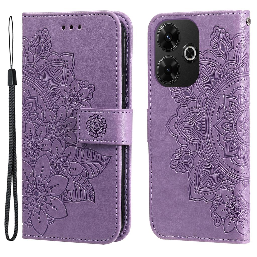 Für Xiaomi Redmi 13x 4G/13 5G/13 4G/Redmi Note 13R 5G/Poco M6 4G Hülle Brieftasche Leder Handyhülle