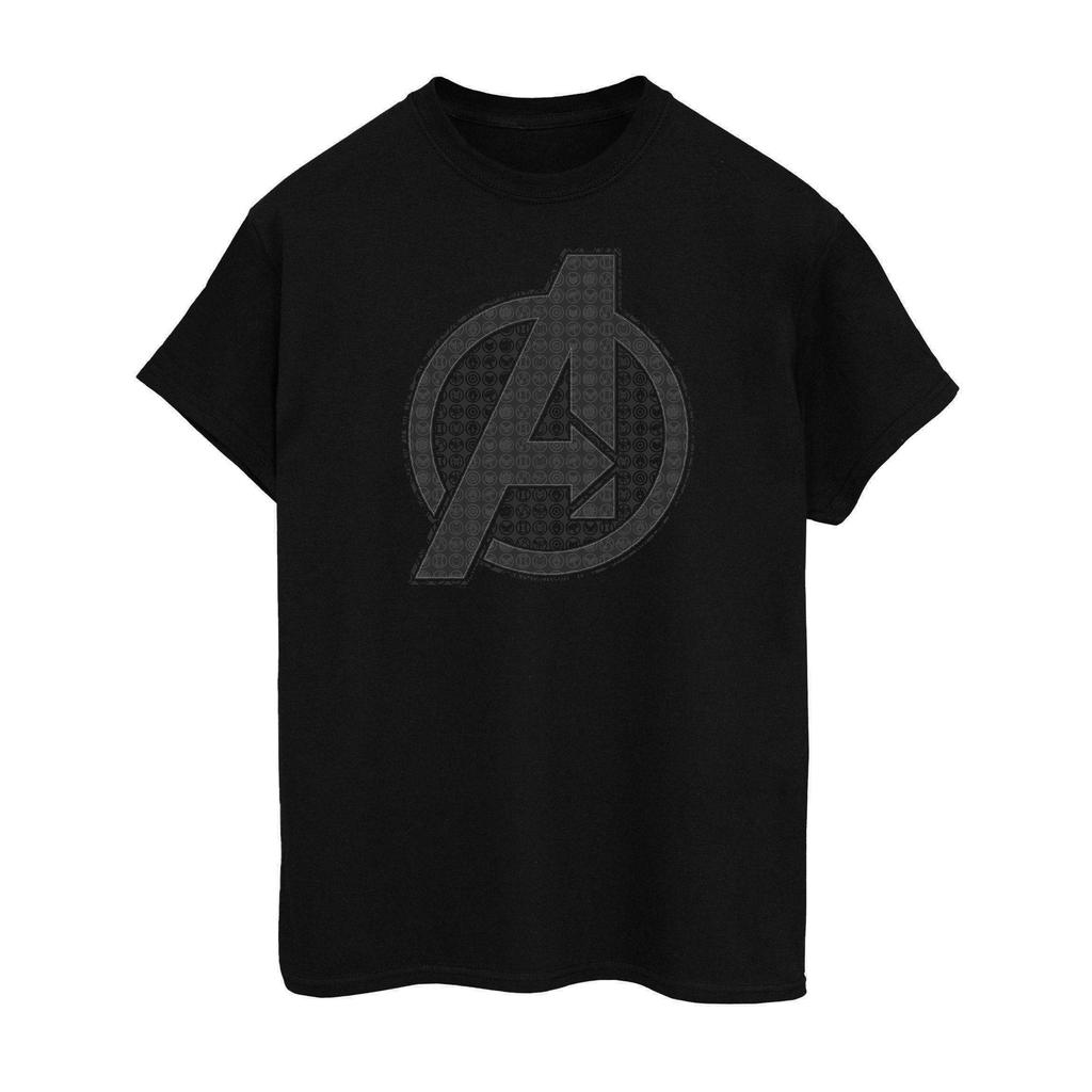Avengers Endgame Mens Iconic Logo Cotton T-Shirt