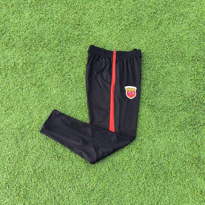 Shanghai Port FC Fan Training Pants - Mens Sports Running Cycling Football Trousers