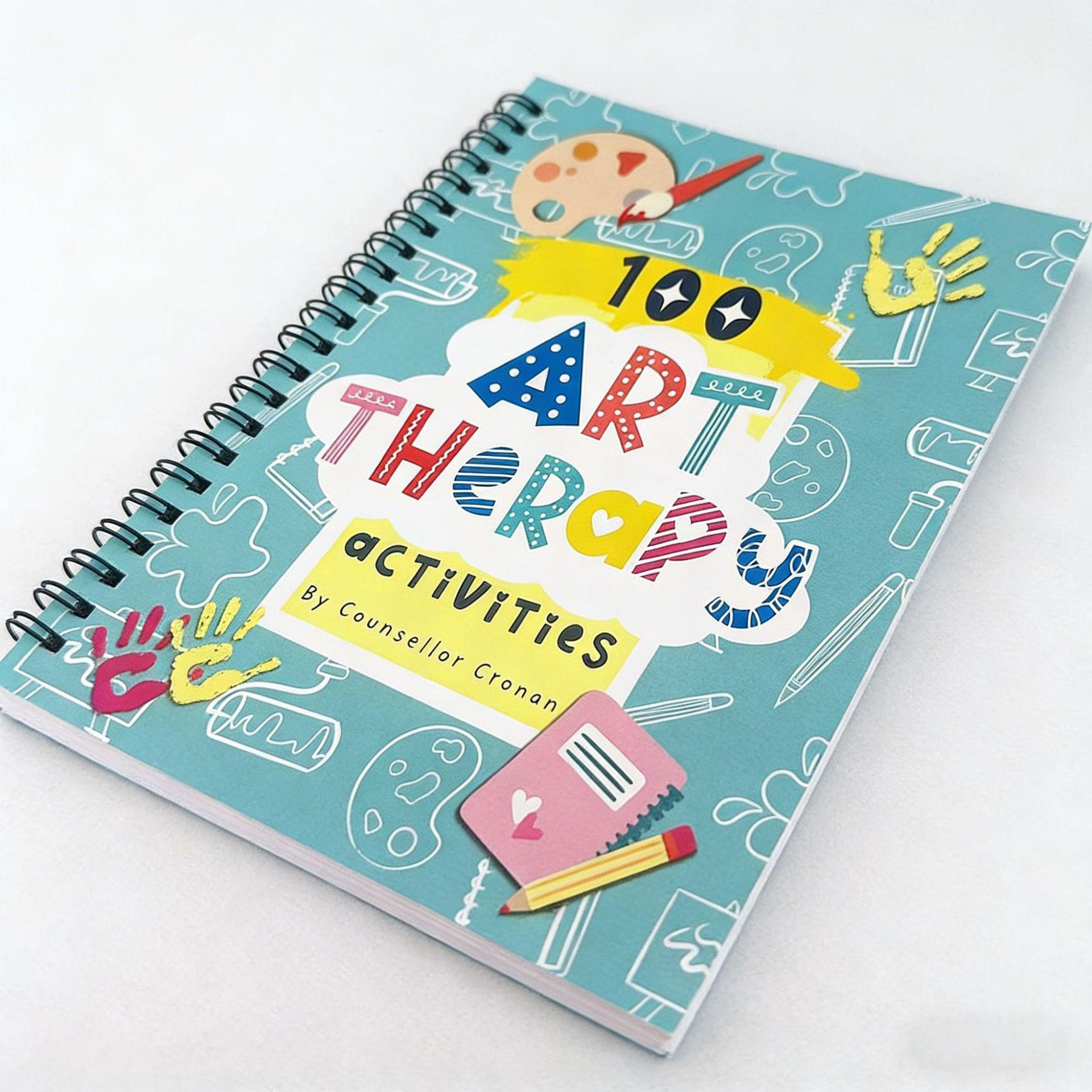 Art Therapy Activities: Mental Health Psychology Spiral Notebook