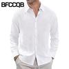 Moda Uomo Scollo a Polo Manica Lunga Autunno Inverno Camicie & Bluse Casual