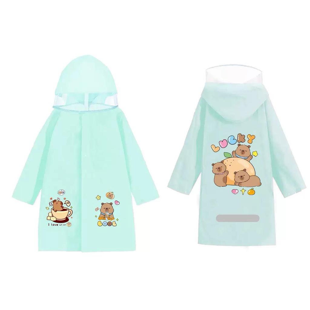 Full-Body Waterproof Kids' Raincoat - School-Friendly, Stormproof Design for Boys & Girls