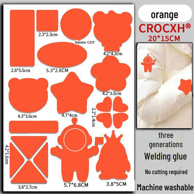 Adeziv pentru plasturi de coate și genunchi de a treia generație - Lipici de sudură la preț redus pentru jachete și pantaloni