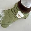 Pet Four-legged Cotton Coat Dog Clothes Winter Teddy Bichon Pomeranian VIP Yorkshire Terrier Small Dog Warm Clothing